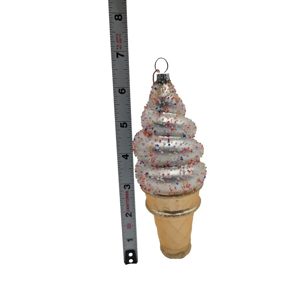Robert Stanley Christmas Ornament Ice Cream‎ Cone